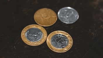 moedas de real brasileiro